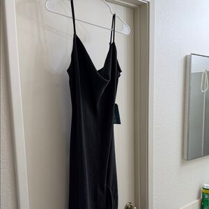 Justify Black Strapless Dress
